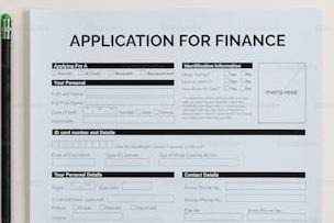A finance application template designed for Google internship candidates, showcasing professional layout and essential sections.